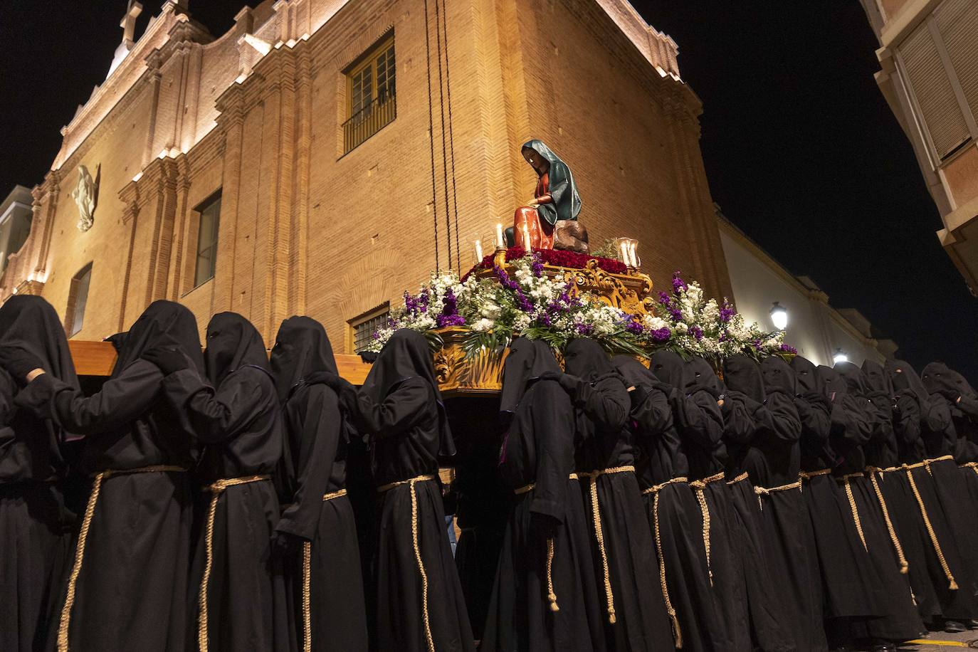 La procesión del Socorro de Cartagena, en imágenes