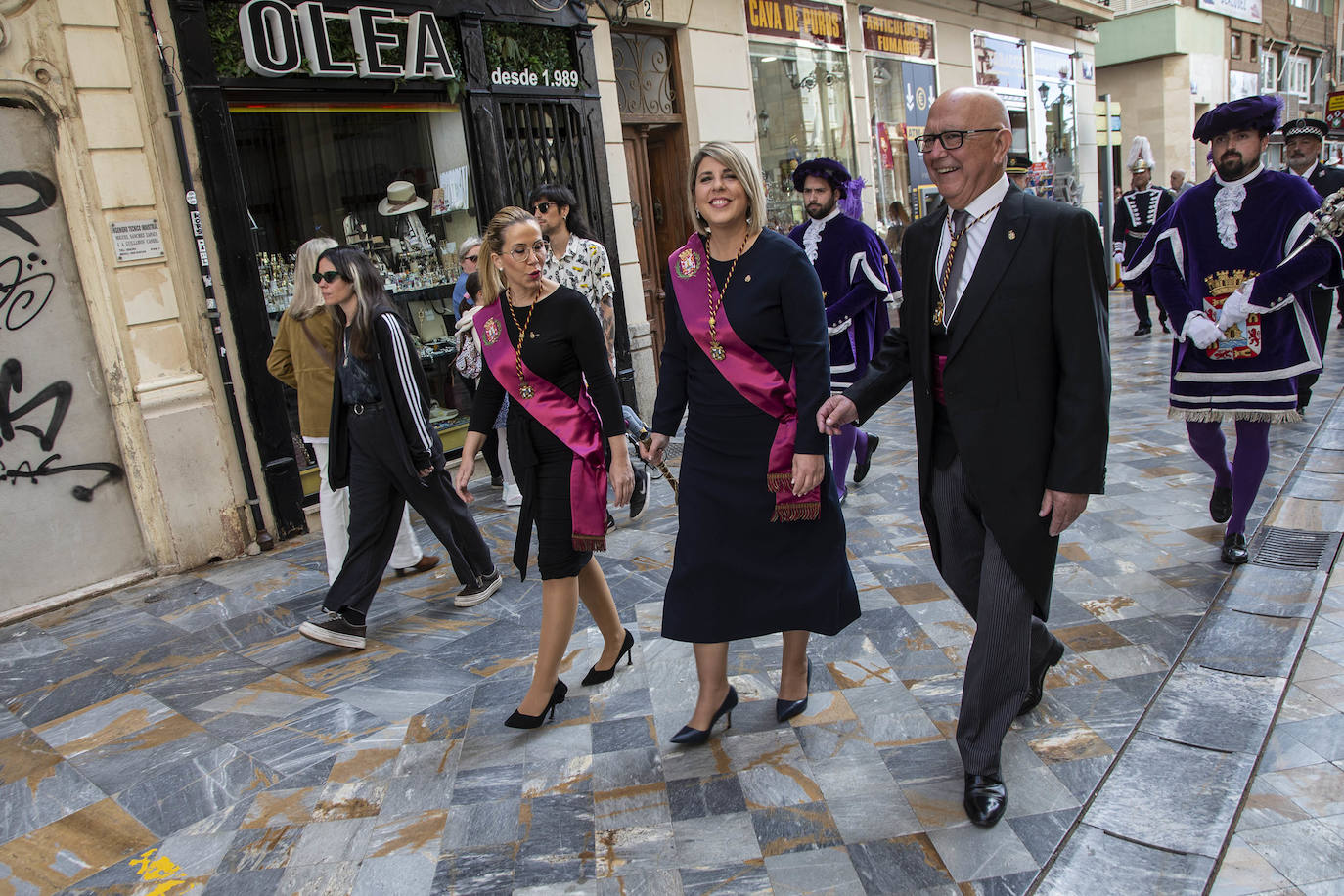 Ofrenda de la Onza de Oro en Cartagena, en imágenes