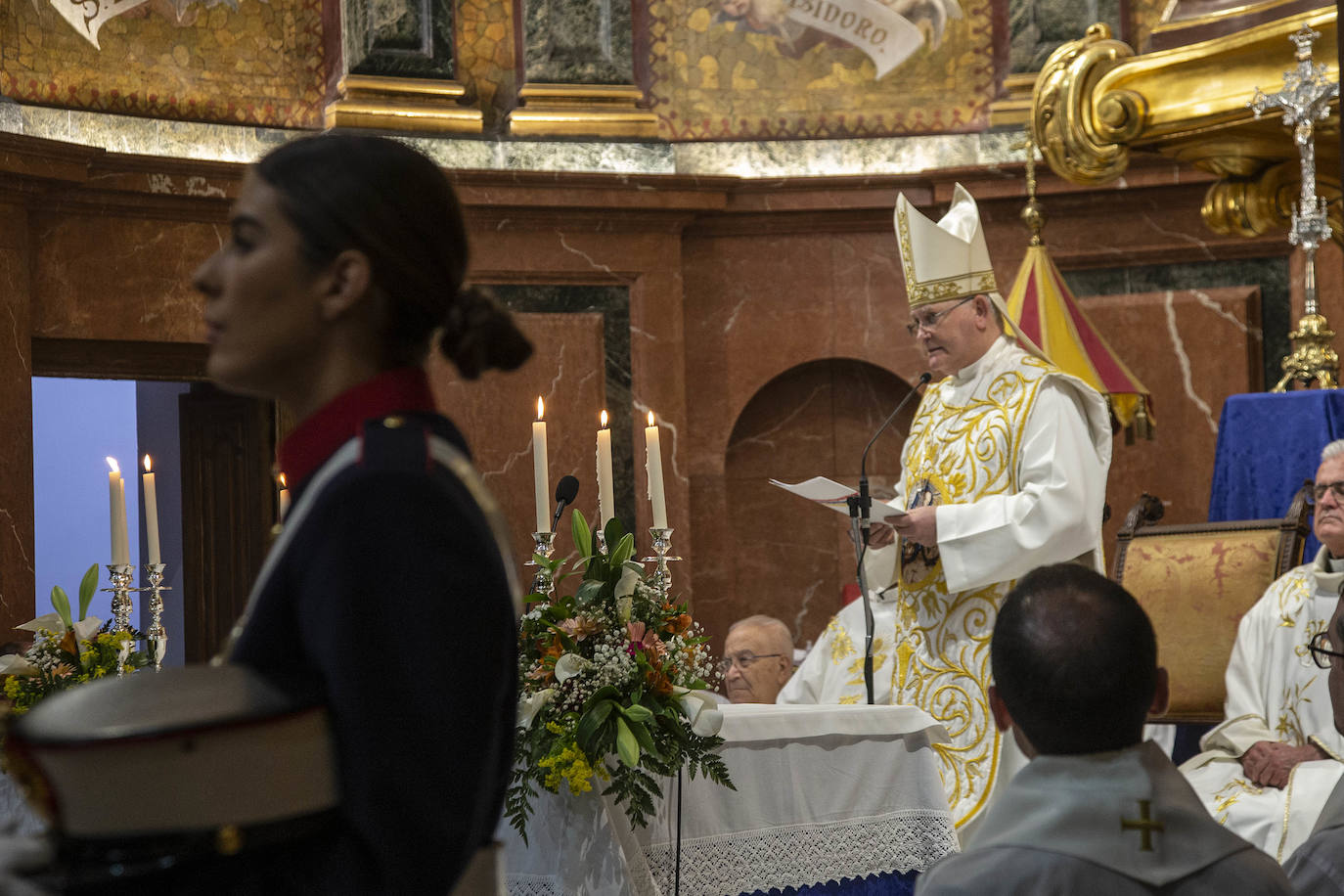 Ofrenda de la Onza de Oro en Cartagena, en imágenes