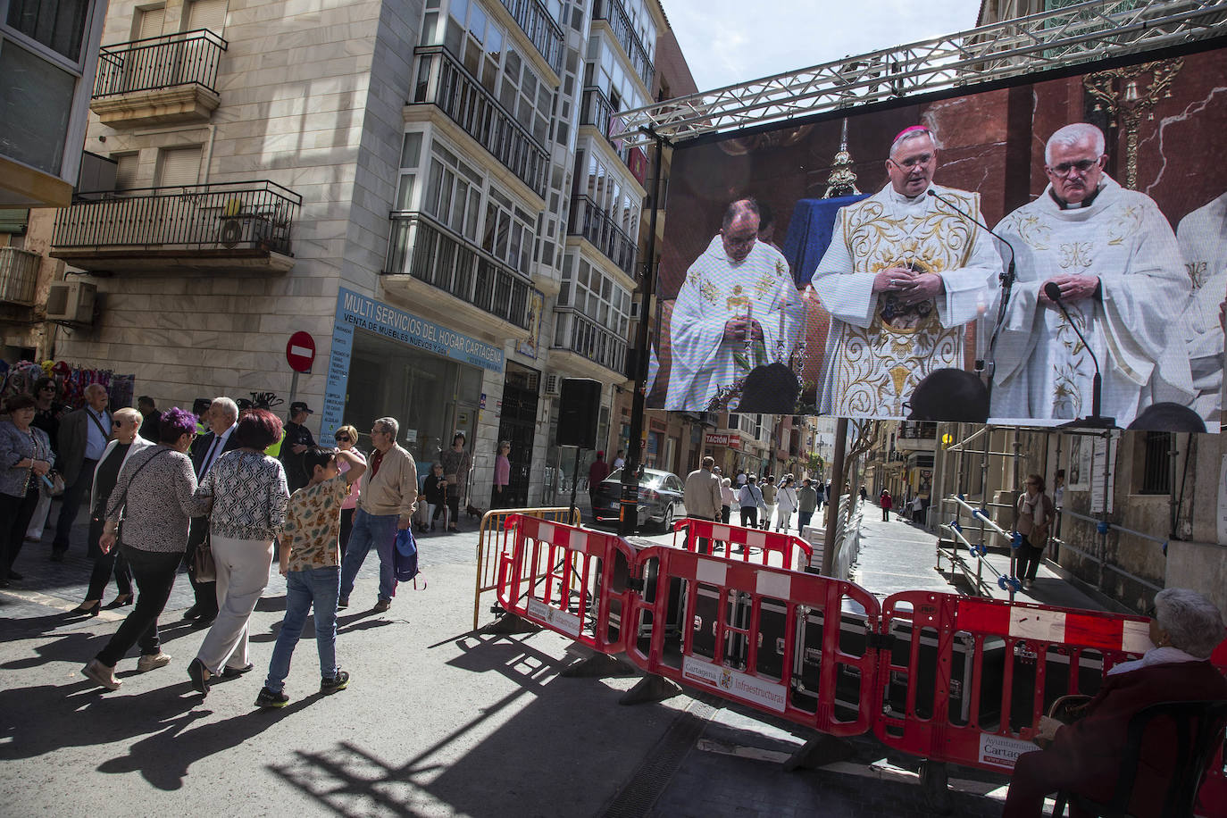 Ofrenda de la Onza de Oro en Cartagena, en imágenes