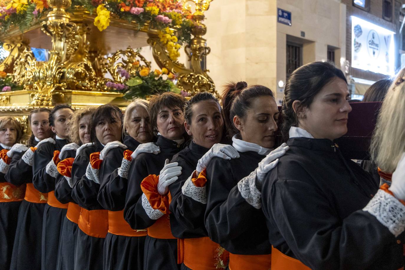 La procesión de los californios en Viernes Santo, en imágenes