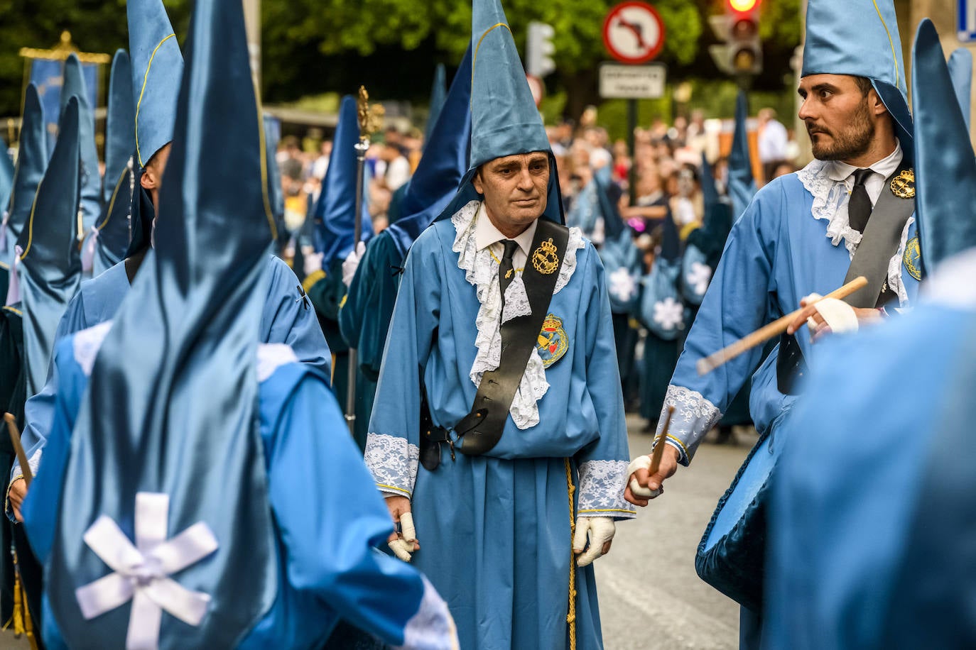 La procesión del Viernes de Dolores en Murcia, en imágenes