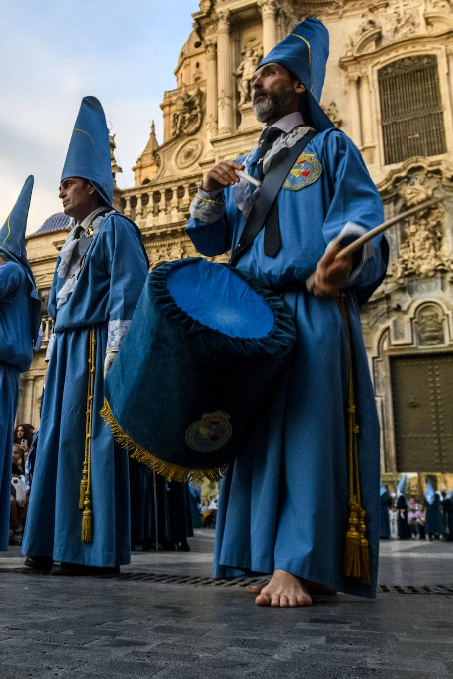 La procesión del Viernes de Dolores en Murcia, en imágenes