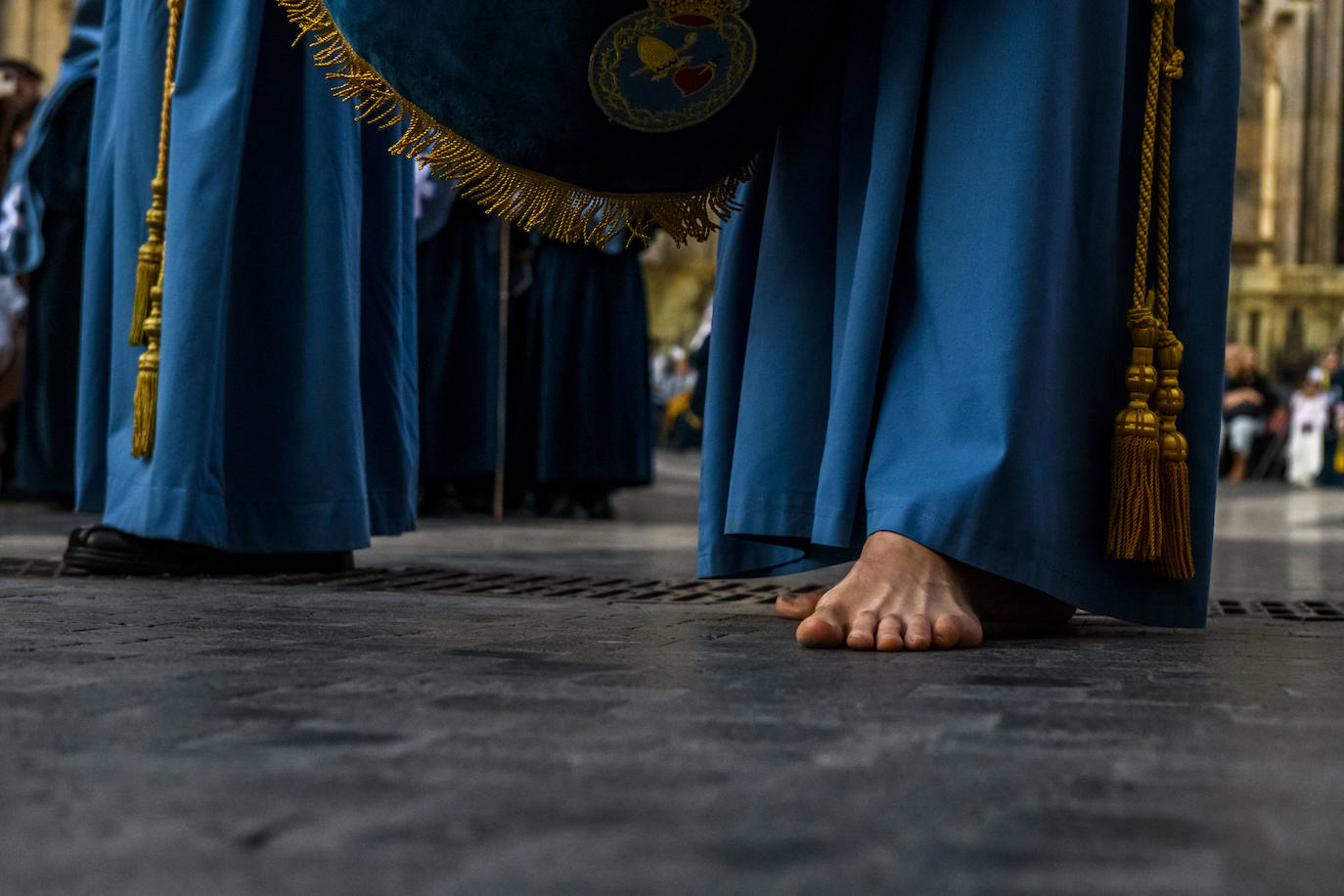 La procesión del Viernes de Dolores en Murcia, en imágenes