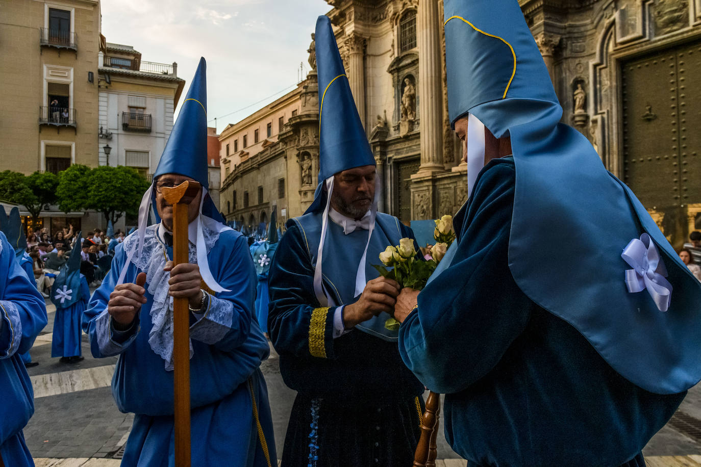 La procesión del Viernes de Dolores en Murcia, en imágenes