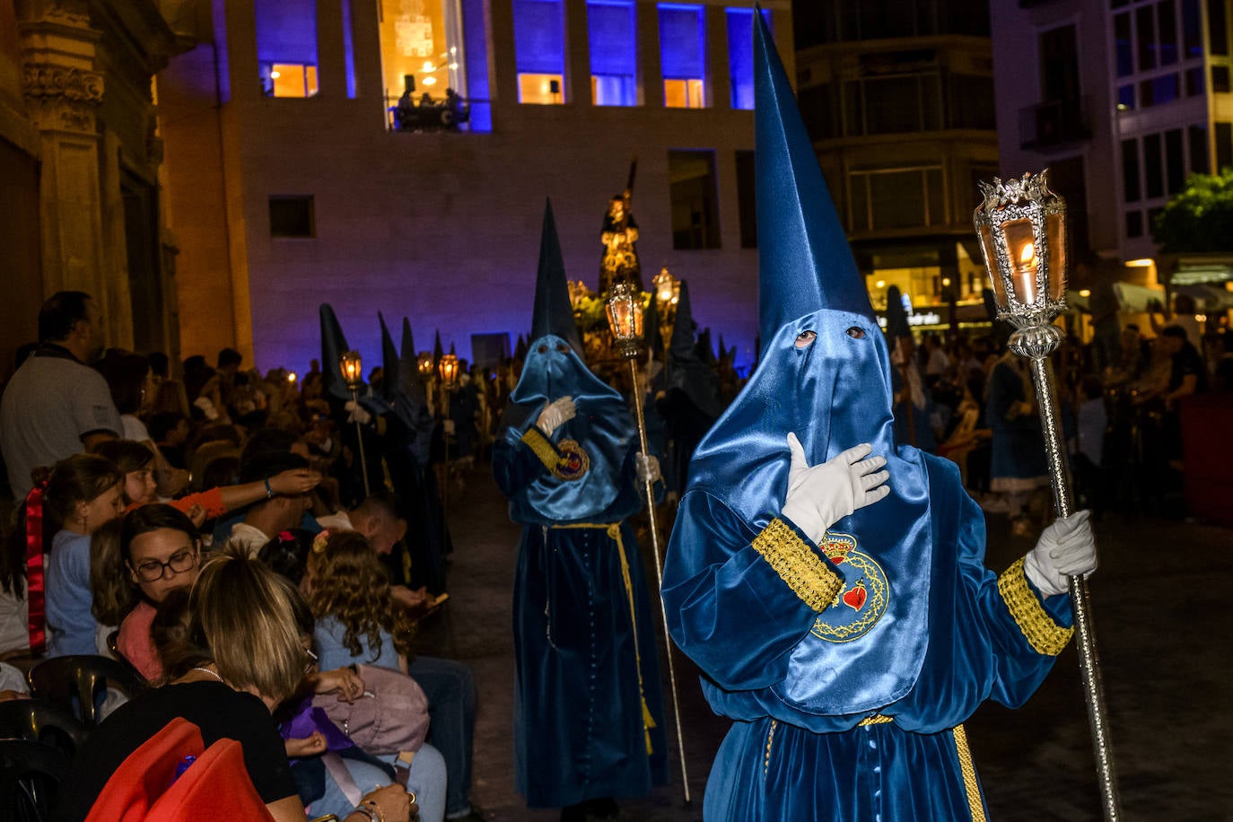 La procesión del Viernes de Dolores en Murcia, en imágenes