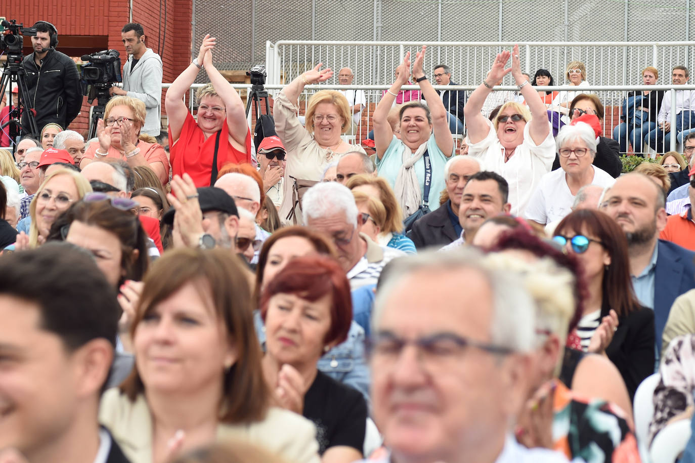 Acto de presentación de la candidatura de José Antonio Serrano a la alcaldía de Murcia, en imágenes