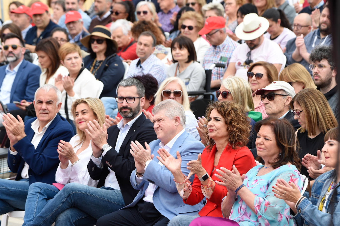 Acto de presentación de la candidatura de José Antonio Serrano a la alcaldía de Murcia, en imágenes