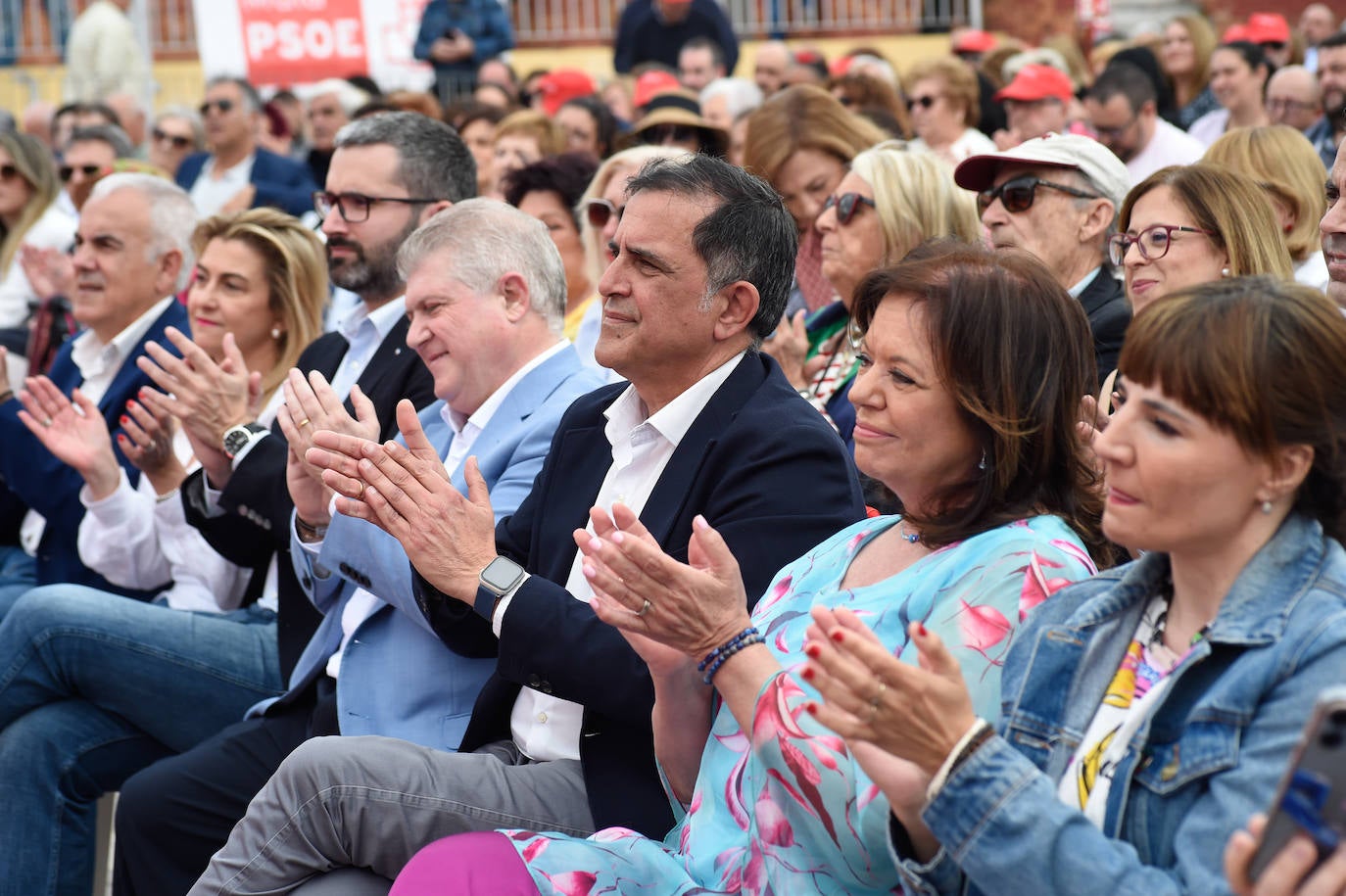Acto de presentación de la candidatura de José Antonio Serrano a la alcaldía de Murcia, en imágenes