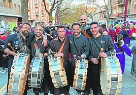 Tamboristas muleños.