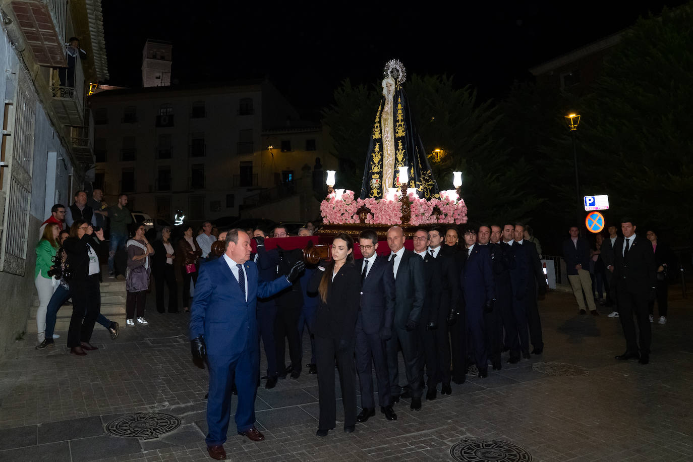 Procesión de la Santísima Virgen de la Soledad de Lorca, en imágenes