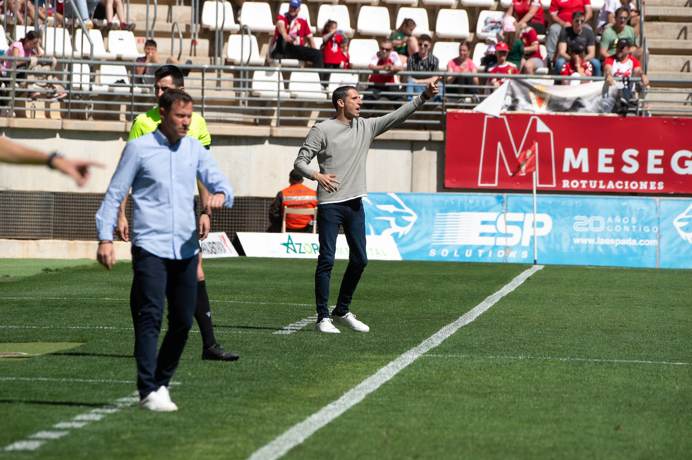 La victoria del Real Murcia frente al Cornellà, en imágenes