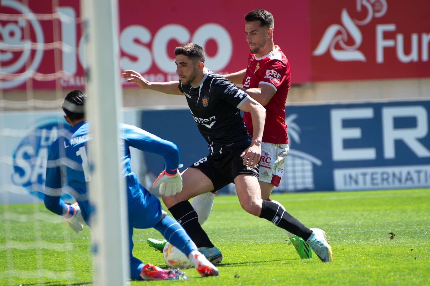 La victoria del Real Murcia frente al Cornellà, en imágenes