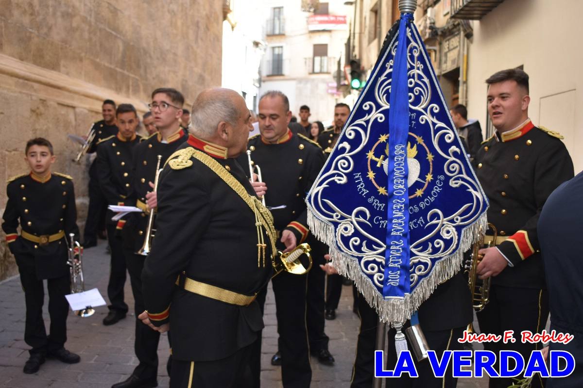 La procesión del Domingo de Ramos recorre la calle Mayor y La Corredera de Caravaca