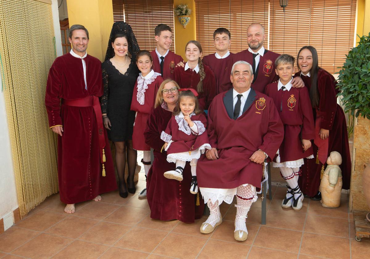 Tradición y mucho fervor en casa de la familia Melgarejo Cánovas