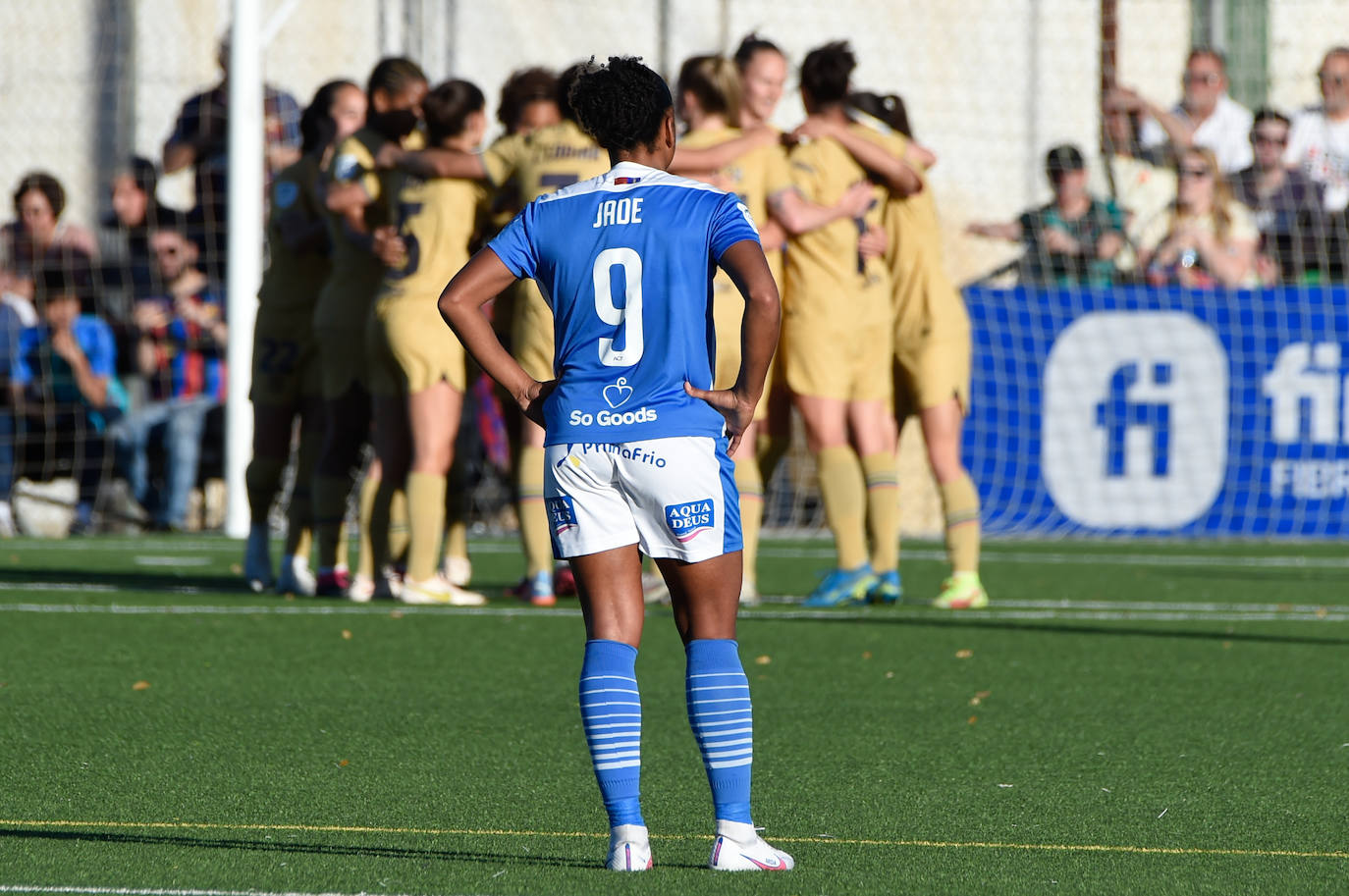 Digna derrota del Alhama ante el Barça (0-2)