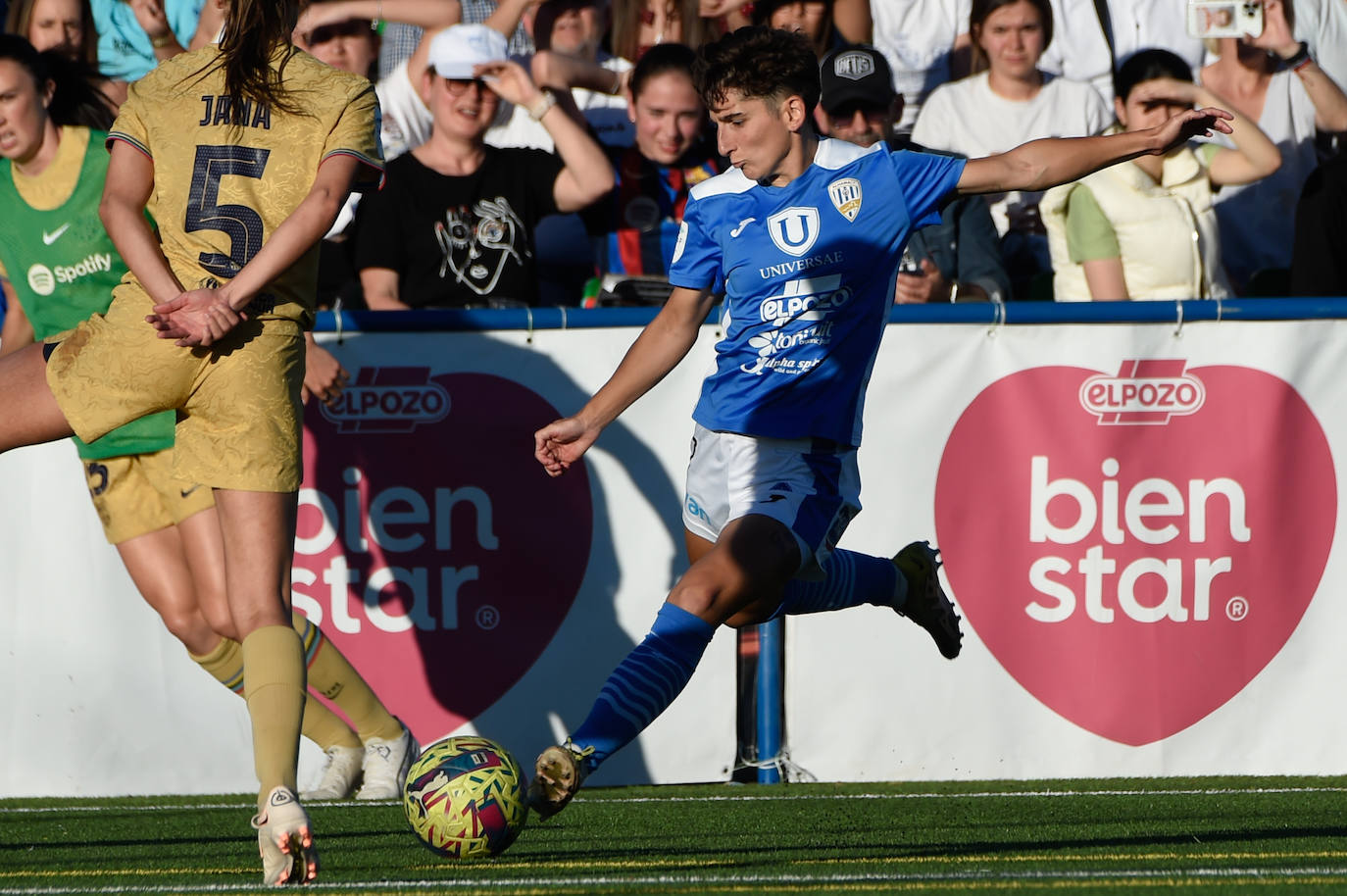 Digna derrota del Alhama ante el Barça (0-2)