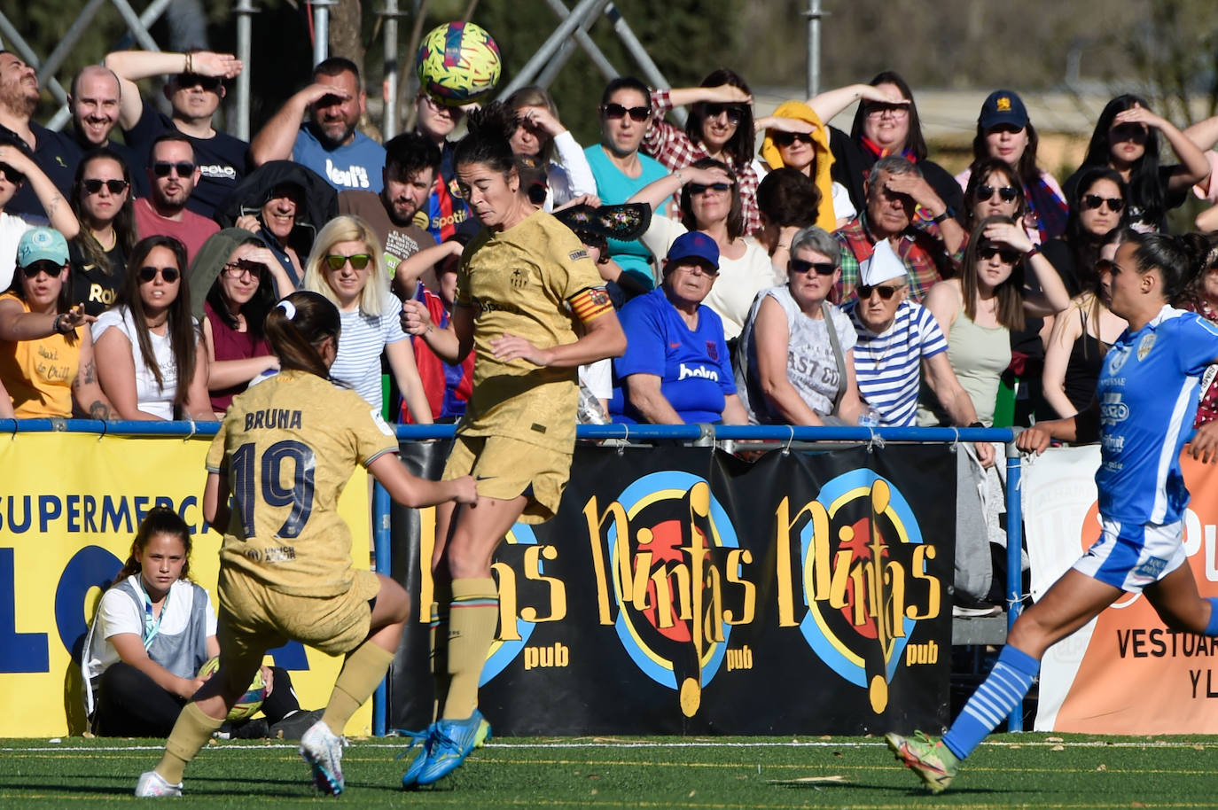 Digna derrota del Alhama ante el Barça (0-2)