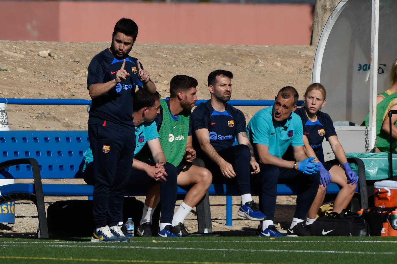 Digna derrota del Alhama ante el Barça (0-2)