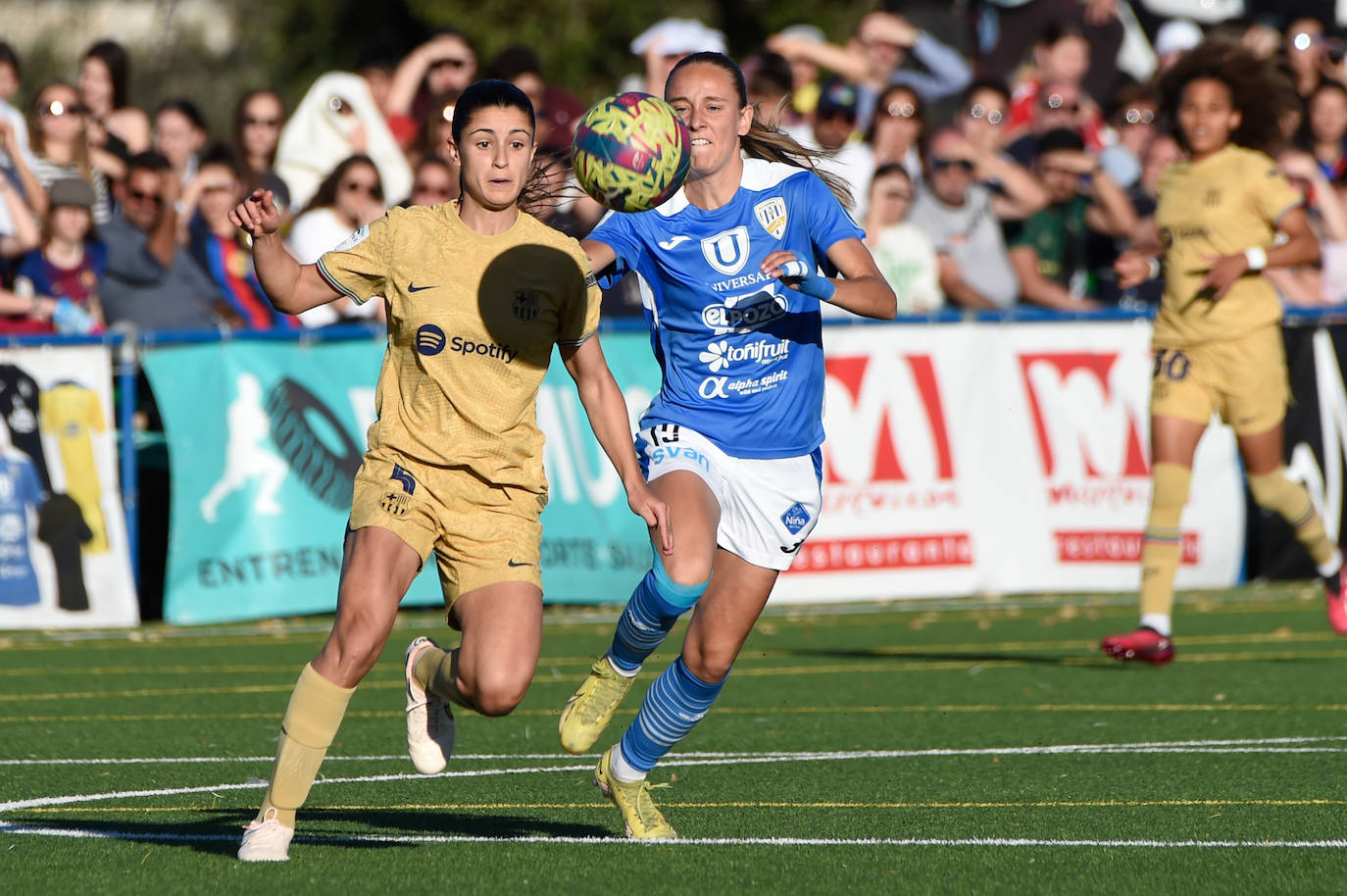 Digna derrota del Alhama ante el Barça (0-2)