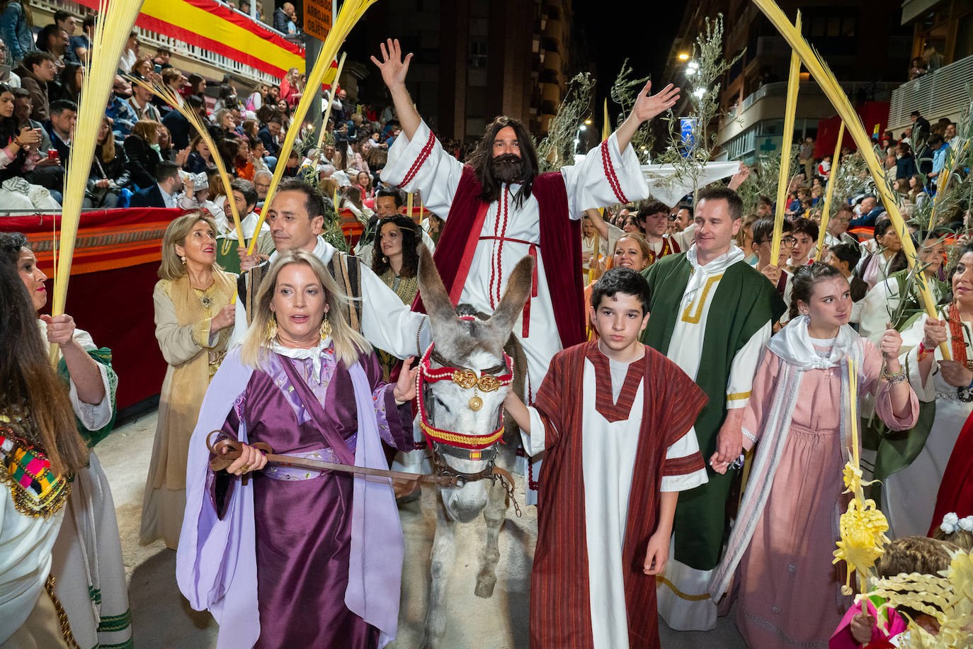 Las imágenes del desfile de Domingo de Ramos en Lorca