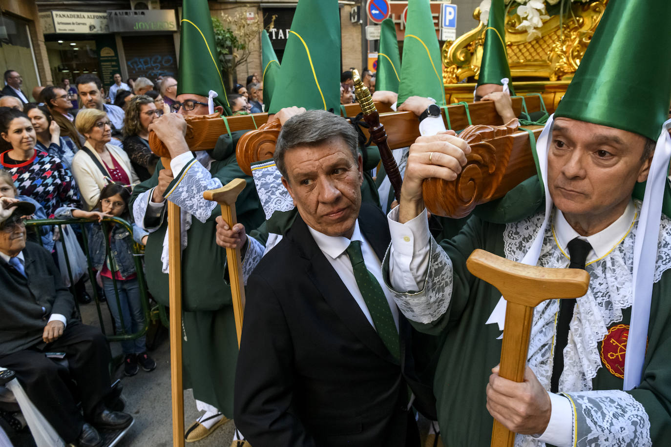 Procesión del Domingo de Ramos en Murcia