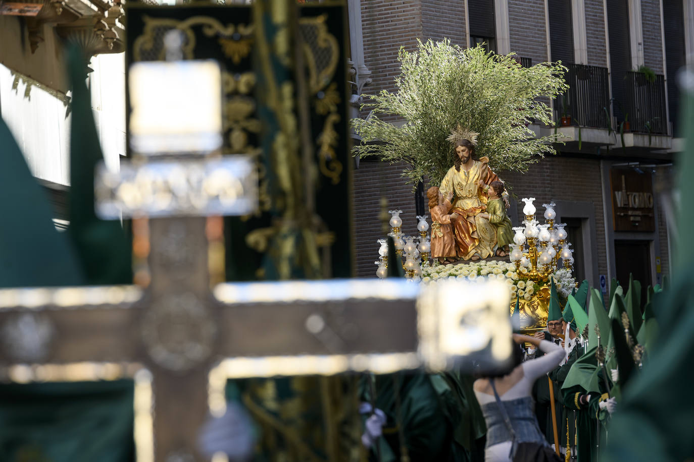 Procesión del Domingo de Ramos en Murcia