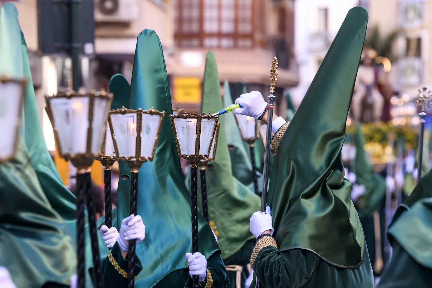 Procesión del Domingo de Ramos en Murcia