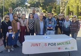 Acto celebrado este martes en el parque de la Compañía.