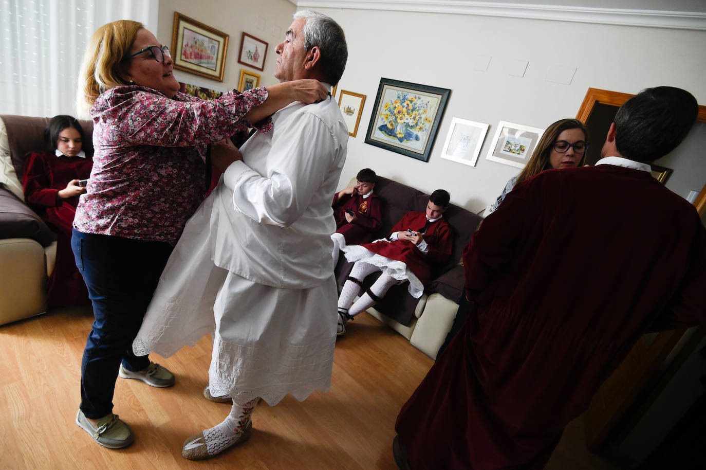 Tradición y mucho fervor en casa de la familia Melgarejo Cánovas