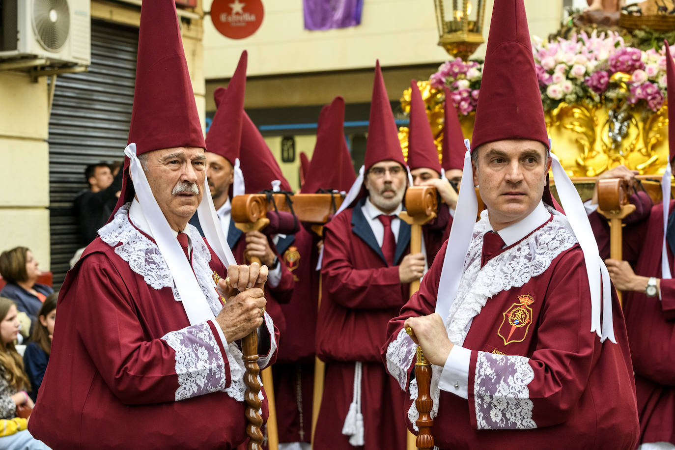 Las imágenes de la Procesión de Lunes Santo en Murcia