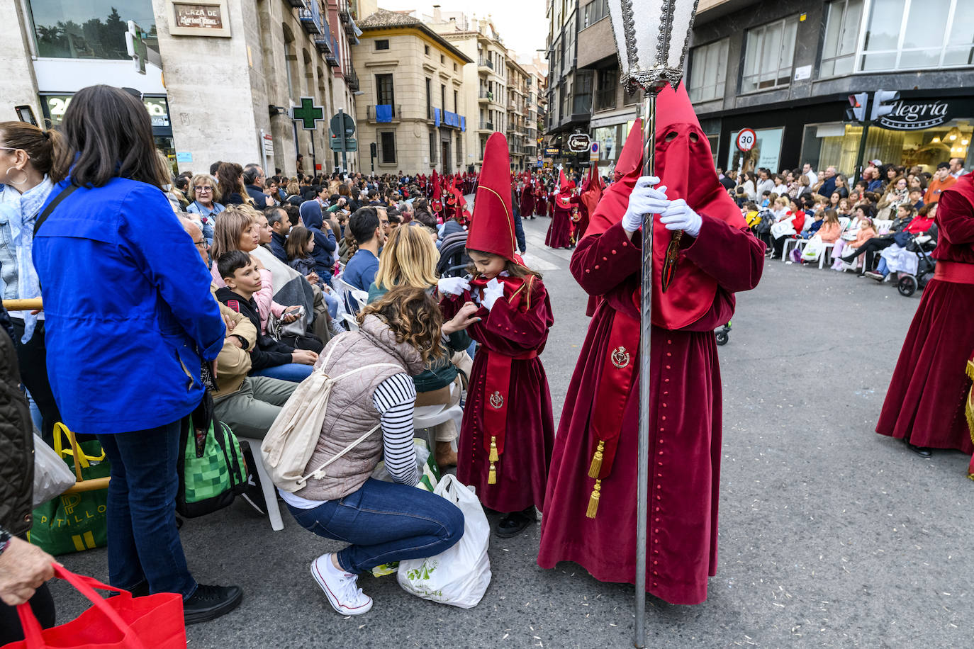 Las imágenes de la Procesión de Lunes Santo en Murcia