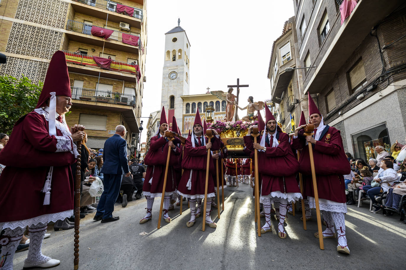 Las imágenes de la Procesión de Lunes Santo en Murcia