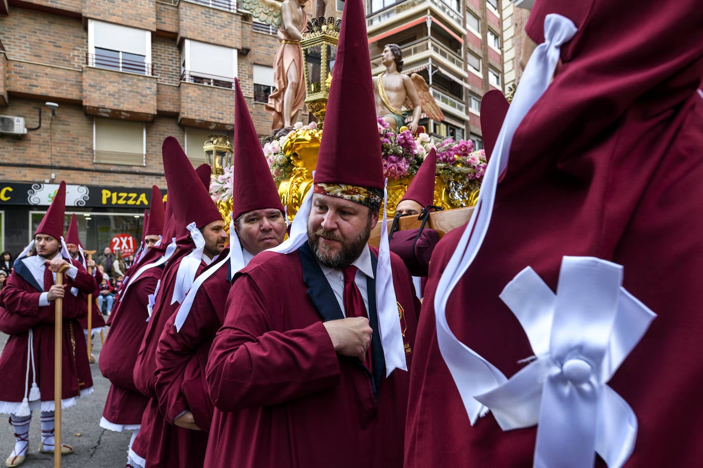 Las imágenes de la Procesión de Lunes Santo en Murcia