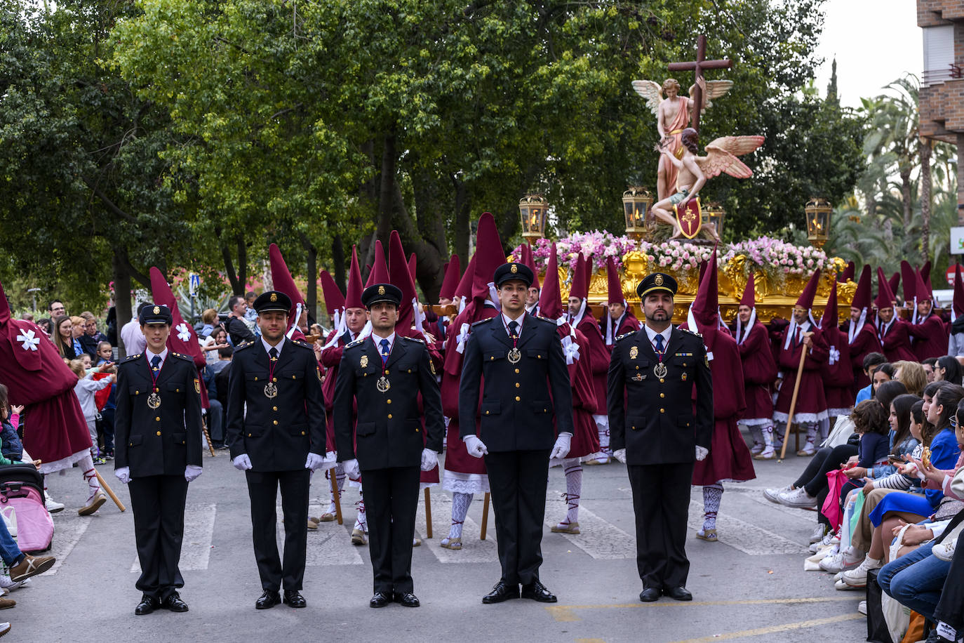 Las imágenes de la Procesión de Lunes Santo en Murcia