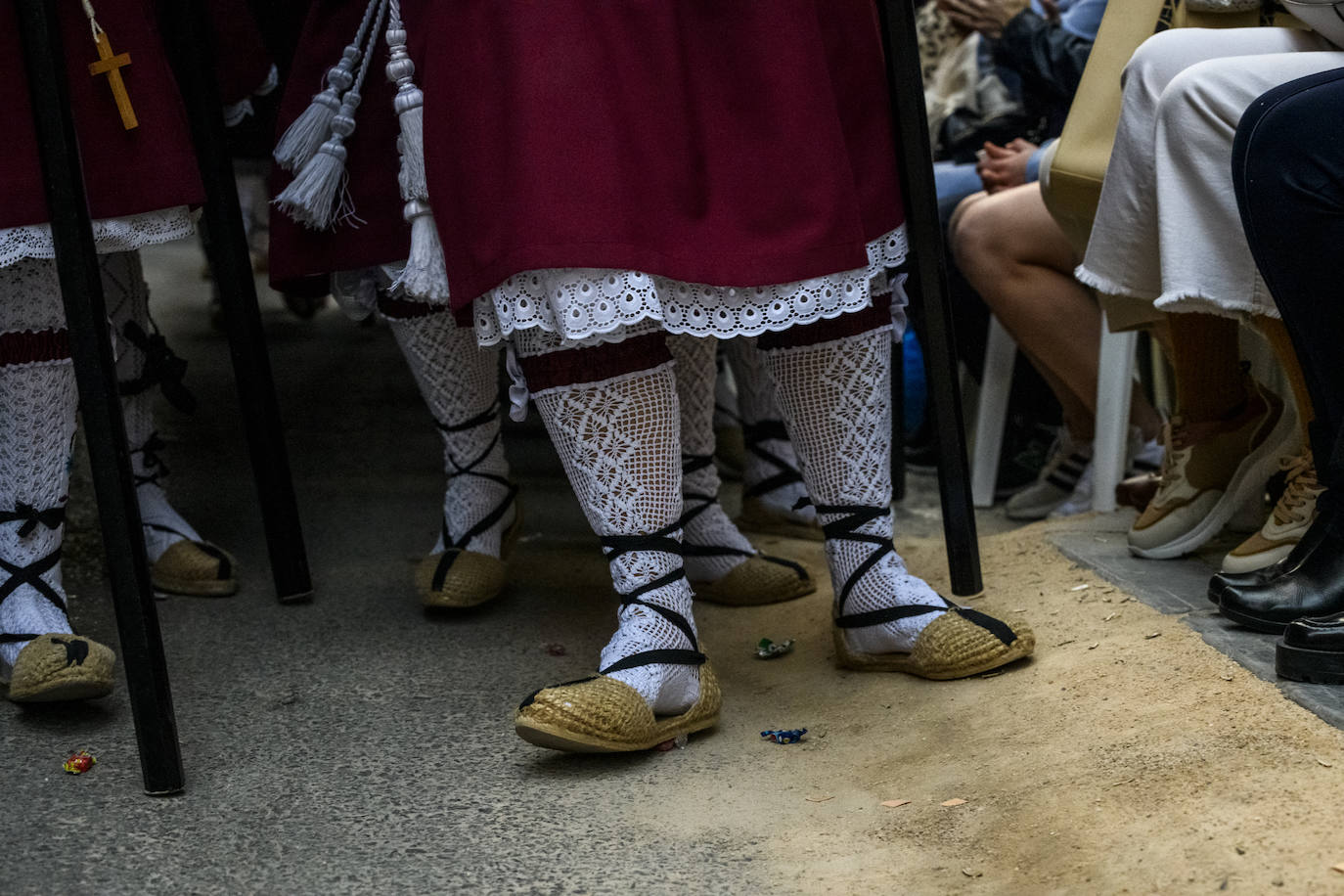 Las imágenes de la Procesión de Lunes Santo en Murcia