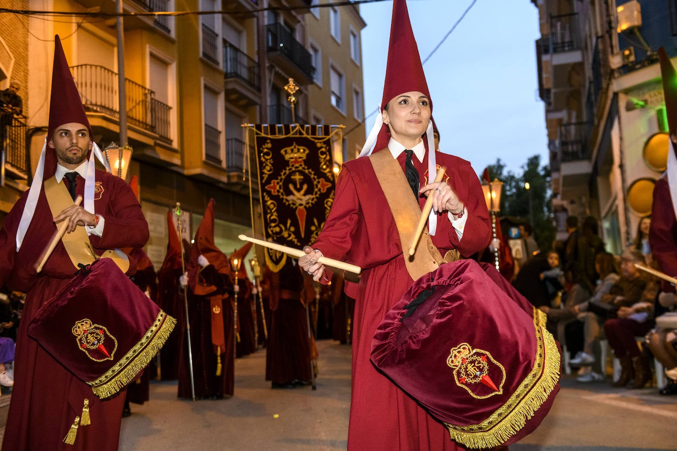 Las imágenes de la Procesión de Lunes Santo en Murcia