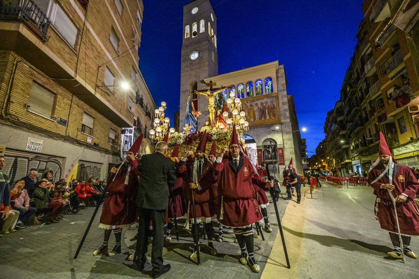 Las imágenes de la Procesión de Lunes Santo en Murcia