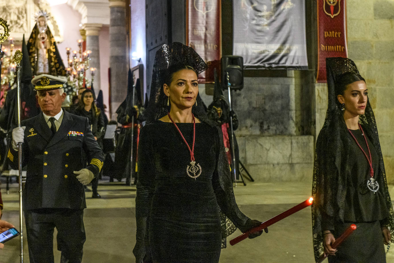 Las imágenes de la Procesión de Lunes Santo en Murcia