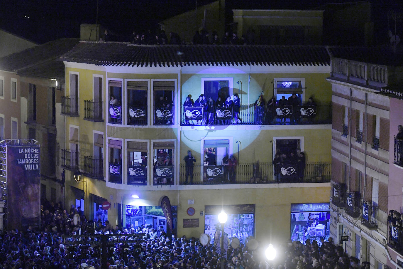 Las imágenes de la Noche de los Tambores en Mula