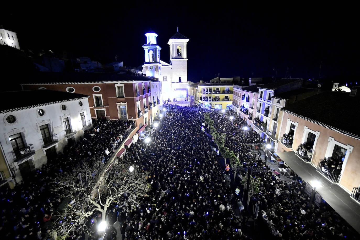 Las imágenes de la Noche de los Tambores en Mula