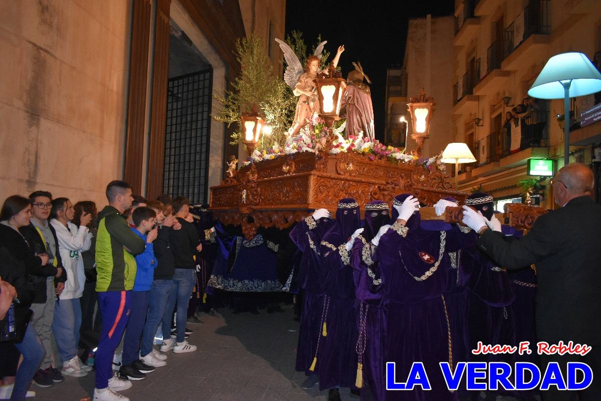 La Oración del Huerto estrenó el nuevo trono del paso morado