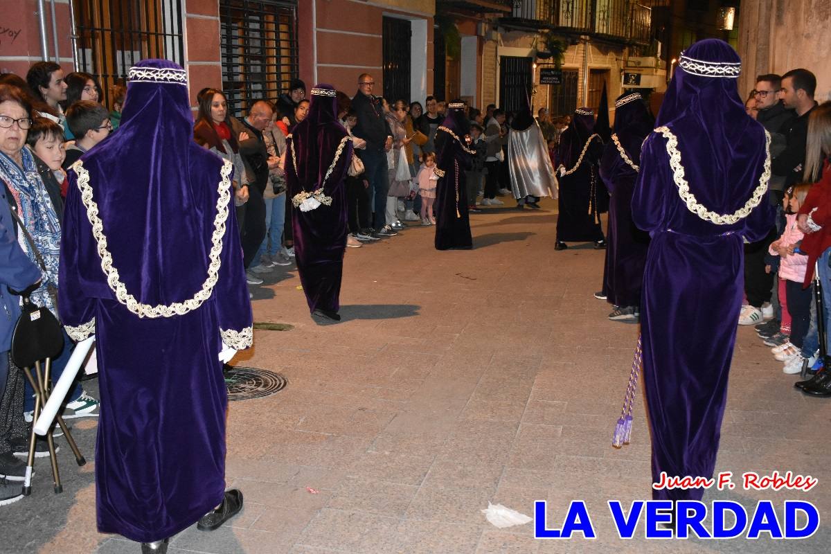 La Oración del Huerto estrenó el nuevo trono del paso morado