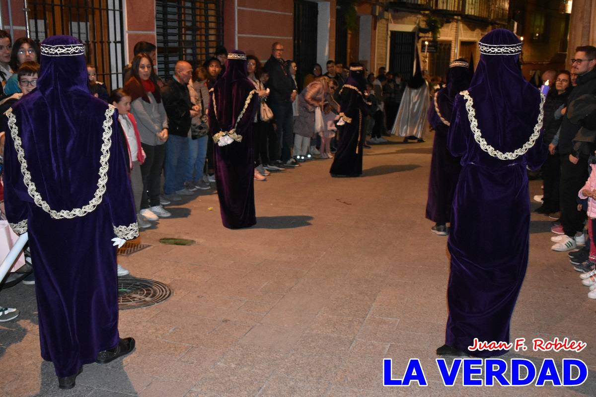 La Oración del Huerto estrenó el nuevo trono del paso morado