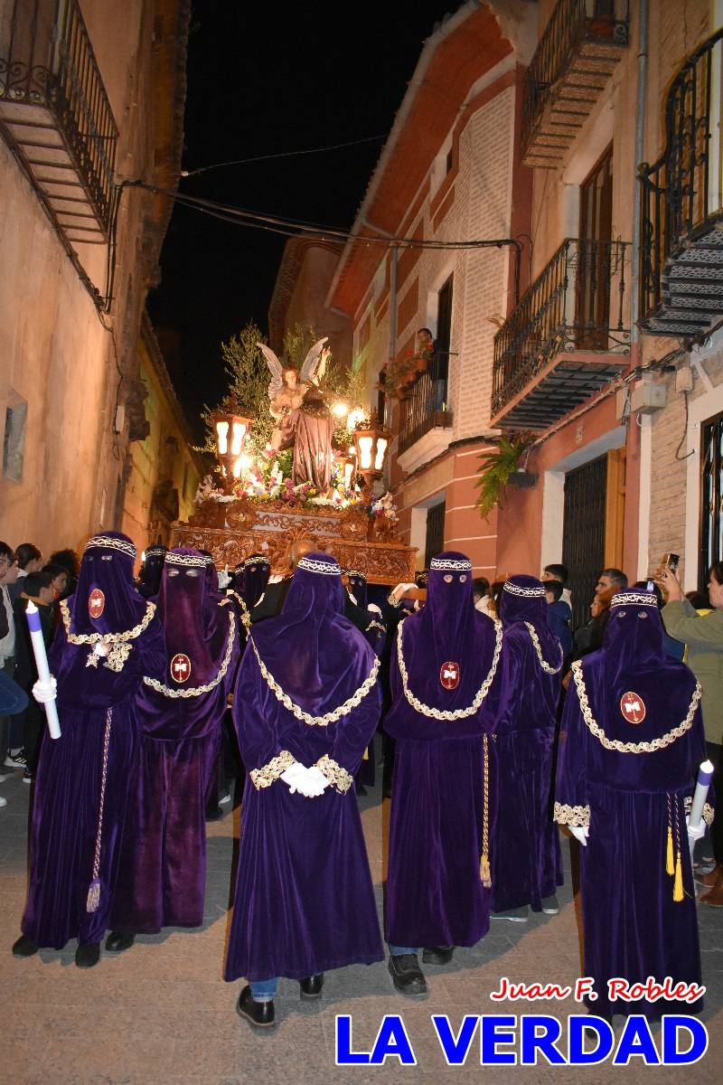 La Oración del Huerto estrenó el nuevo trono del paso morado