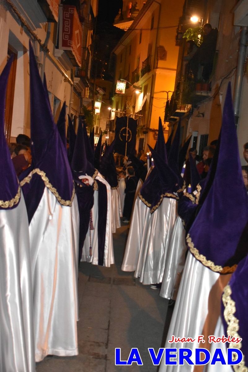 La Oración del Huerto estrenó el nuevo trono del paso morado