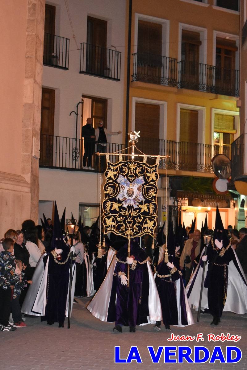 La Oración del Huerto estrenó el nuevo trono del paso morado