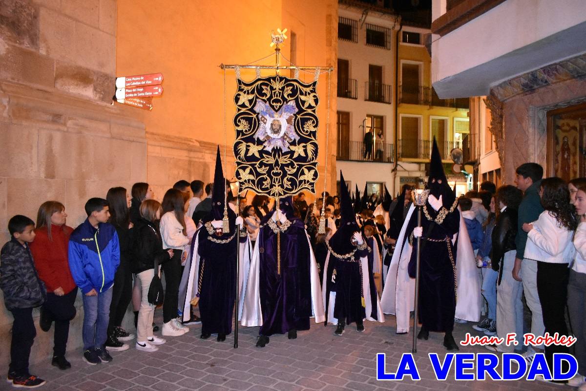 La Oración del Huerto estrenó el nuevo trono del paso morado