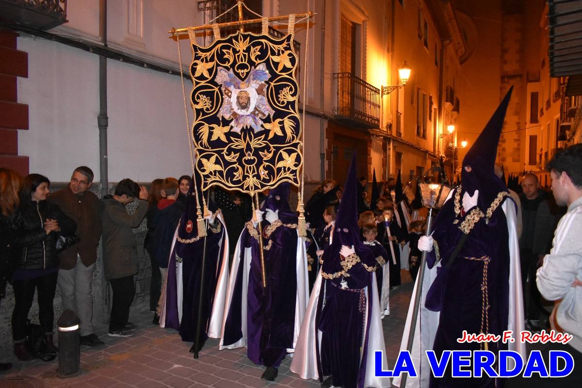 La Oración del Huerto estrenó el nuevo trono del paso morado