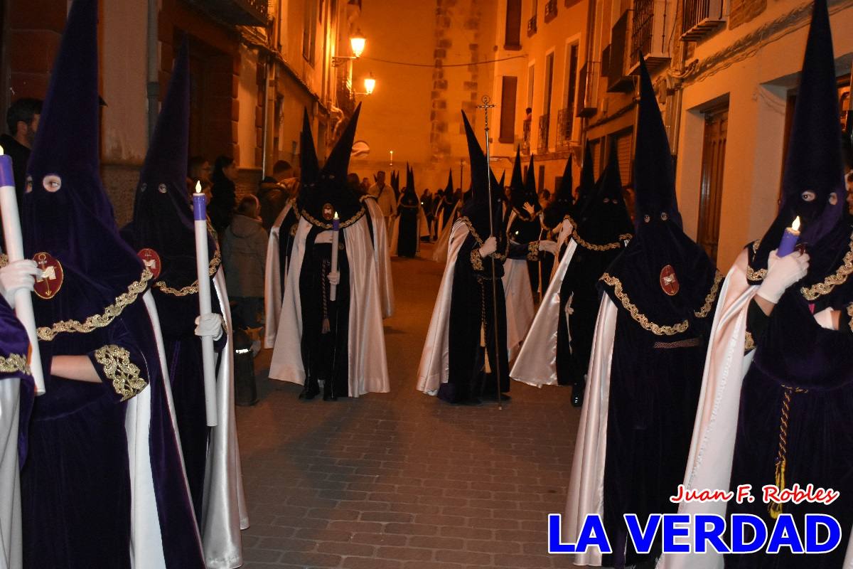 La Oración del Huerto estrenó el nuevo trono del paso morado